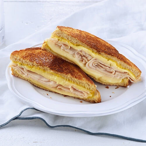Grilled Turkey and Cheese